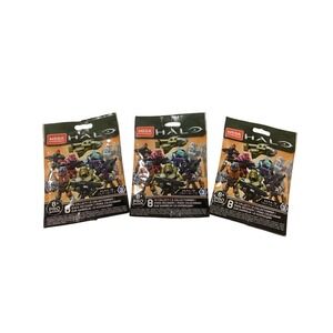 Mega Construx Halo Infinite Series 3 Blind Bags Lot of 3 Mystery Packs New Seale